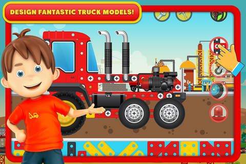 Truck Simulator, Builder Game & Car Driving Test for Kids and Toddlers screenshot 3