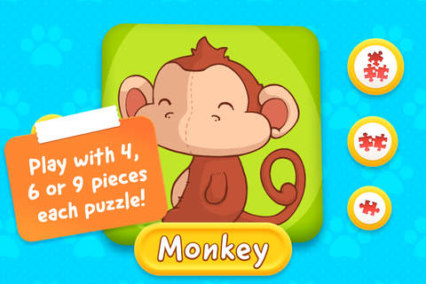 Toddler Animal Puzzle – Game for children (Free) screenshot 2
