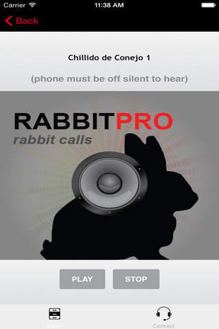 Llamadas y Sonidos REALES Para la Cacería de Conejos - - COMPATIBLE CON BLUETOOTH screenshot 2