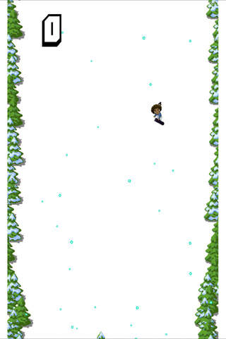 急速滑雪-少年高山滑雪,躲避障碍获取高分 screenshot 2