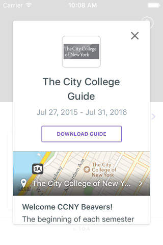 The City College Guide screenshot 4