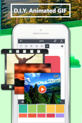 GIF Maker Nature Fashion Style –  Animated GIFs & Video Creator Theme Free screenshot 2