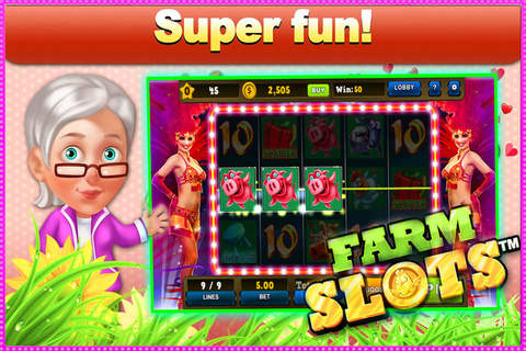 Hot Slots Farm Fun Extremely Pleased With Our Games Free Slots: Free Games HD ! screenshot 2