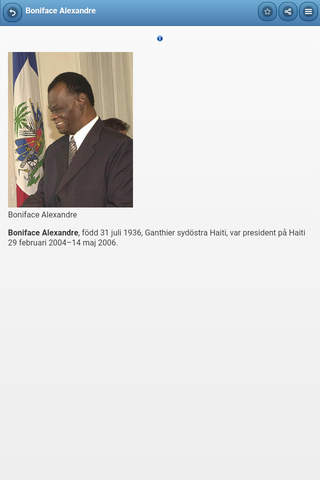 The presidents of Haiti screenshot 2