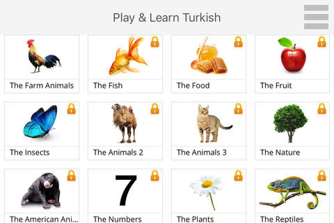 Play and Learn TURKISH screenshot 2