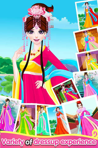 Princess Shining Dress - Ancient Chinese Costumes Make Up Tale, Kids Games screenshot 2