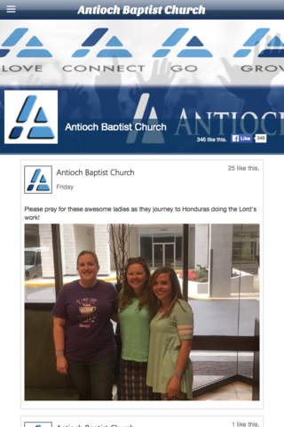 Antioch Baptist Church- VA screenshot 2