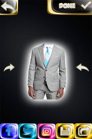 Stylish Man Suit Photo Editor – Create Makeover Montages And Wear Fashionable Suits screenshot 4