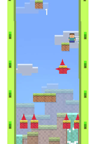 Human Jump Free Game - Cube World screenshot 2
