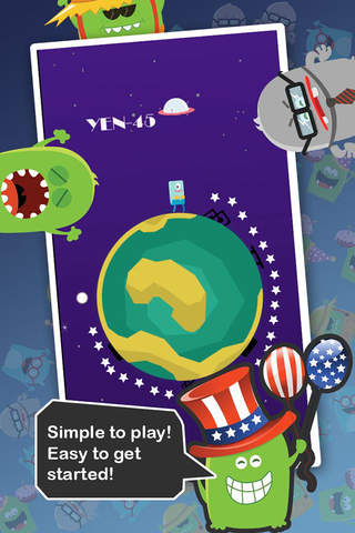 Cubic Minion Dash - Escape From Earth screenshot 2