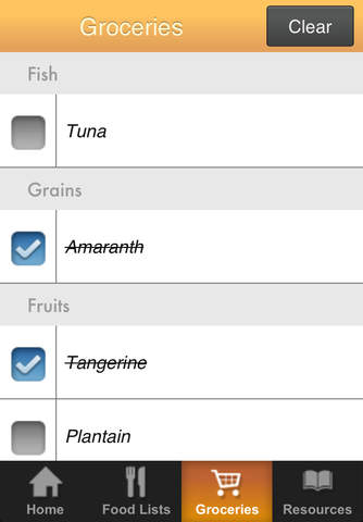 Blood Type Food Guide screenshot 3