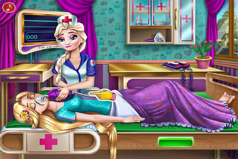 给芭比公主做急救 - 甜心公主爱化妆，灰姑娘美丽日记，女孩免费爱玩游戏 screenshot 4
