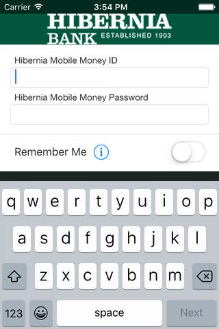 Hibernia Mobile screenshot 2