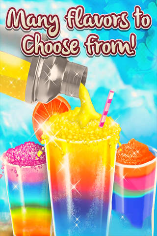 Frozen Food Drink Maker Machine: Delicious Ice Slushy & Smoothie Factory screenshot 2