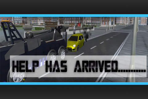 City Police Tow Truck 3D screenshot 3