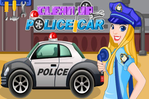 Clean Up Police Car—— Fashion Ride Care&Fantasy Repair Master screenshot 4