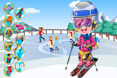 Baby Cosplay Dressup 7 - Winter Booth Spa/Designer Master screenshot 2