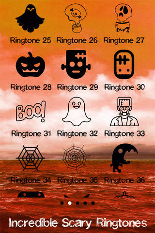 Incredible Scary Ringtones Free screenshot 2