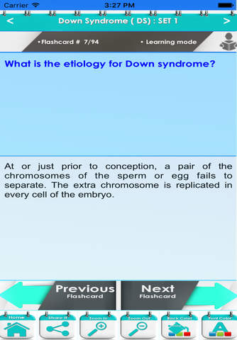 Down syndrome (DS/ DNS): 2000 Flashcards screenshot 3