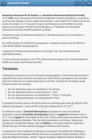 Directory of airports screenshot 3
