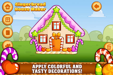 Gingerbread House Maker CROWN screenshot 2