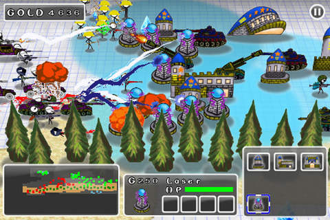 Doodle Wars 2: Counter Strick Wars (2010 Retro) screenshot 2