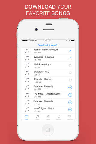 Free Music Play - Mp3 Music Player & Streamer screenshot 2