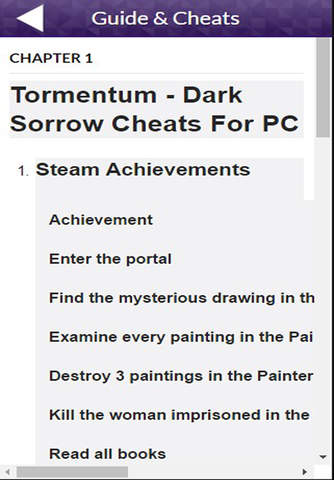 PRO - Tormentum Game Version Guide screenshot 2