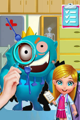 Cute Monster's Eyes Doctor - Magic Land/Jungle Hospital screenshot 3