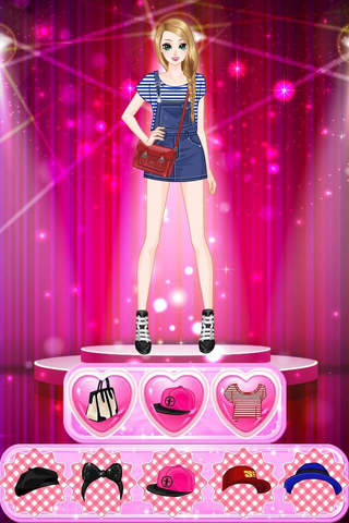 Sweet Girl - Campus Style Fashion Princess Dress Up Games Free screenshot 3
