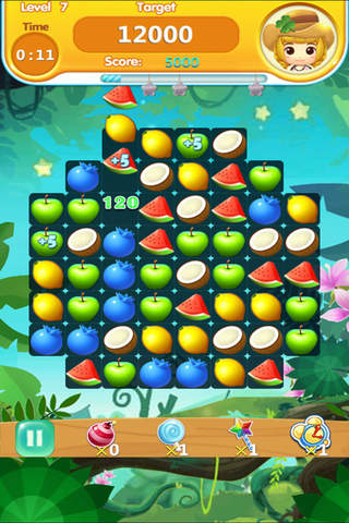 Fruit Smash Blast-Match 3 puzzle game screenshot 3