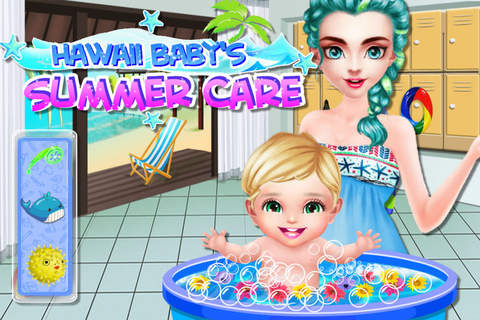 Hawaii Baby's Summer Care - Sugary Beach Diary&Fantasy Holiday screenshot 2