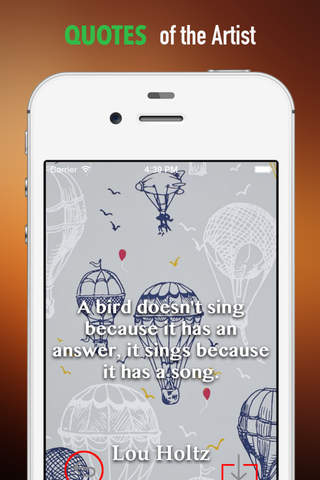 Balloon Wallpapers HD: Quotes Backgrounds with Art Pictures screenshot 4