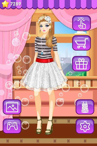 Princess Stunning Dress - Sweet Doll Loves Dressing Up Salon, Girl Games screenshot 4