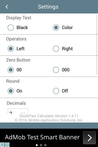 Southpaw Calculator screenshot 4