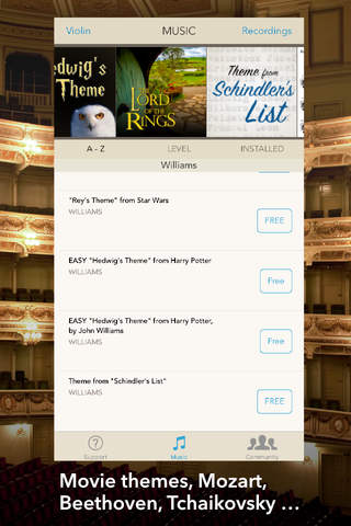 Cadenza - Play with real orchestras that listen to you screenshot 3