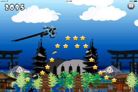 Amazing Shadow Ninja - God of War Thunder And Revenge Fighters screenshot 2