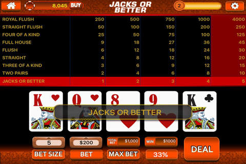 All in Vegas Casino Game - Free Slots Machine, Blackjack, Video Poker screenshot 4