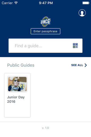 UNCG Guides screenshot 2