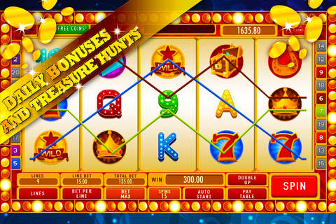 Cowboy Hat Slots: Win lots of golden treasures by playing the lucky Trendy Poker screenshot 3