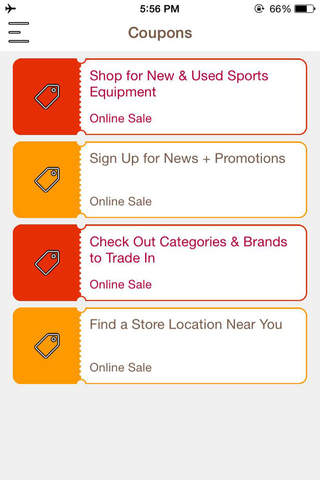 Coupons for Play It Again Sports screenshot 2