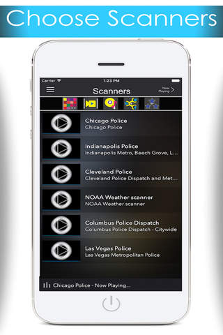 Police radio live scanner+ free air traffic control (ATC) and weather scanners screenshot 4