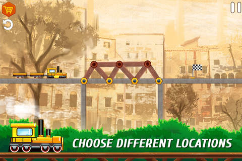 Bridge Maker 2 Pro - Train Railway Game screenshot 2