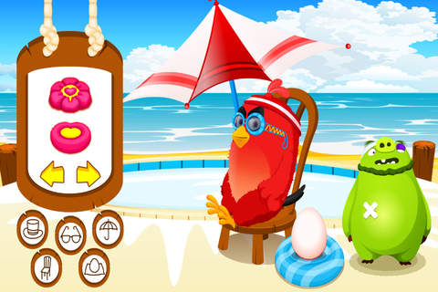 Angry Birds Meet Red Nurse - Fantasy Beach/Lovely Pets Makeup And SPA screenshot 3