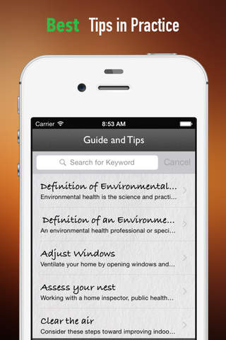 Environmental Health:Tips and Tutorial screenshot 4