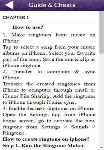 App Guide for ToneCreator screenshot 2