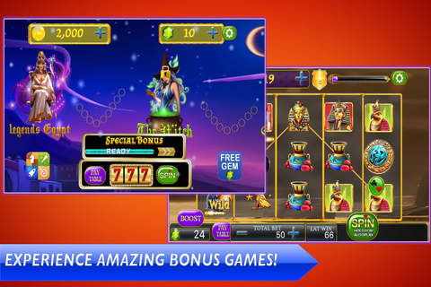Wizards Slot Machine - Classic Casino 777  with Fun Bonus Games and Big Jackpot Daily Reward screenshot 4