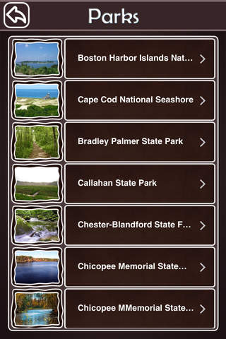 Massachusetts State & National Parks screenshot 3