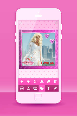 Cute Photo Editor – Make Pretty Girly Pic.s With Love.ly Stickers & Frames screenshot 4