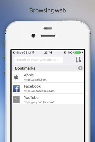 Passcode Lock for Facebook and Private Web Browser screenshot 2
